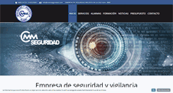 Desktop Screenshot of cmmseguridad.com